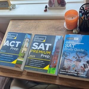 The Princeton Review ACT and SAT Prep Books